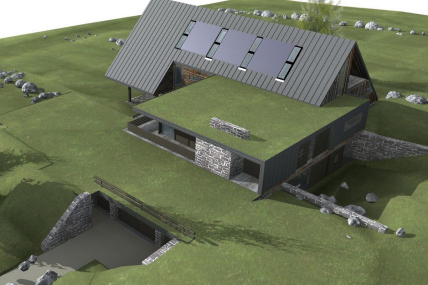 Stavba rodinného domu s ateliérem - Mužík & syn