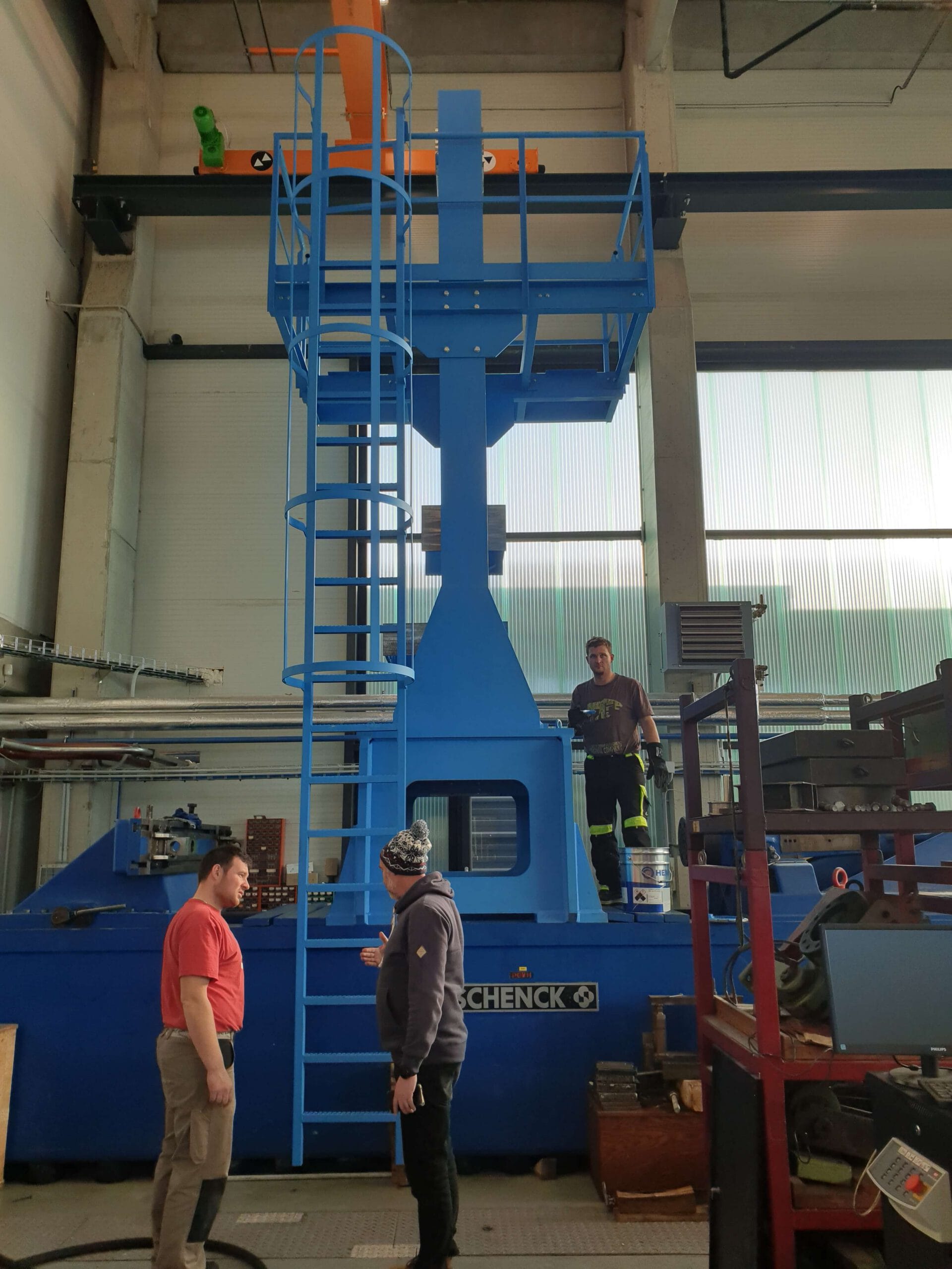 Konstrukce pádostroje - Mužík & syn